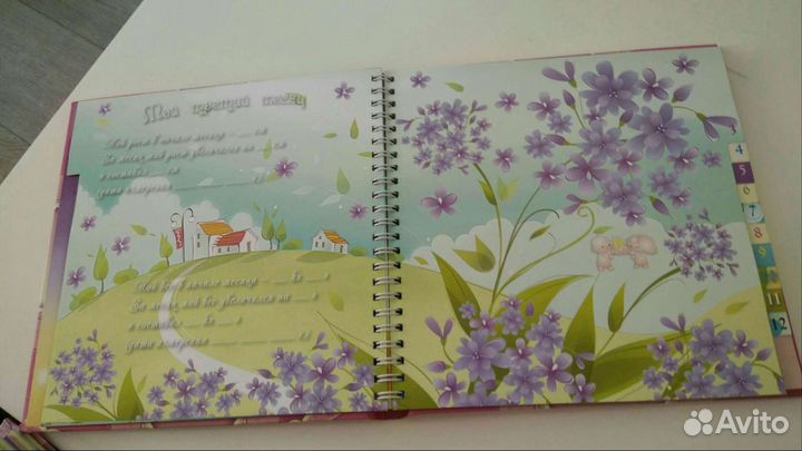 Альбом для фото / записей мой первый год голубой