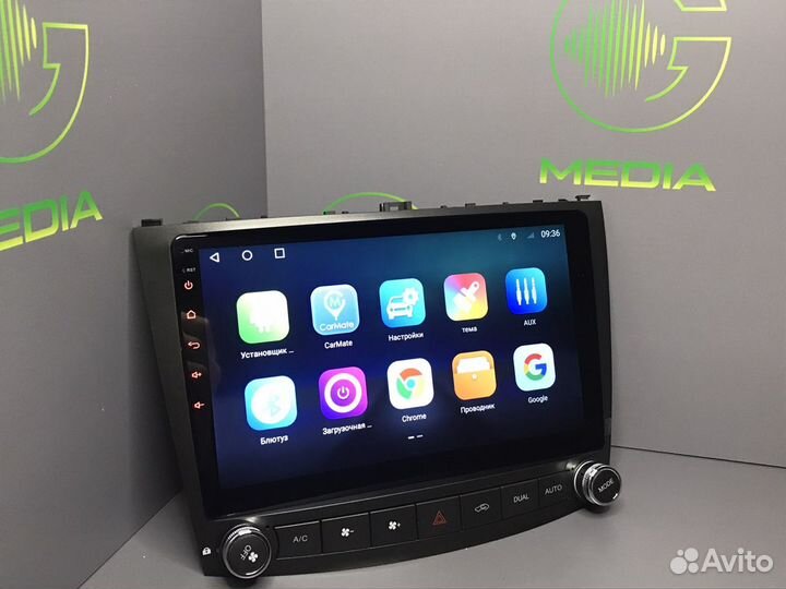 Магнитола lexus is 250 android 11 2/32gb 4/32gb