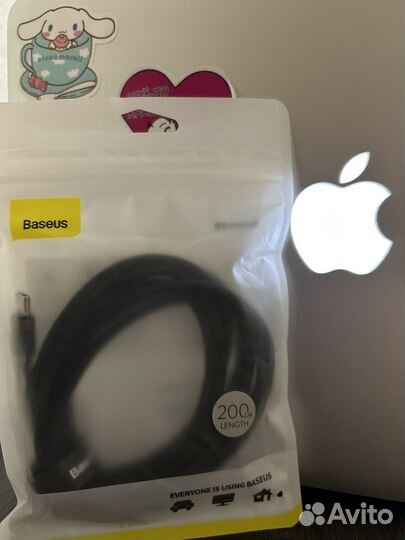 Кабель Baseus type C to type C 2M 100W