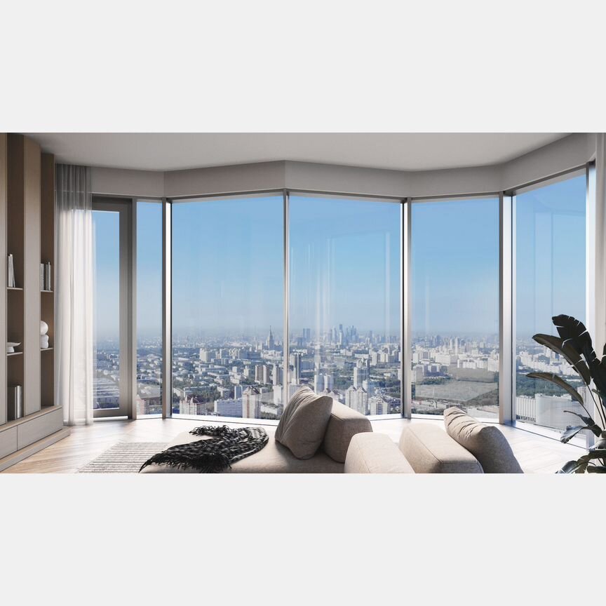 3-к. квартира, 93,5 м², 23/56 эт.