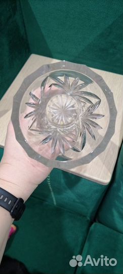 Хрустальная ваза