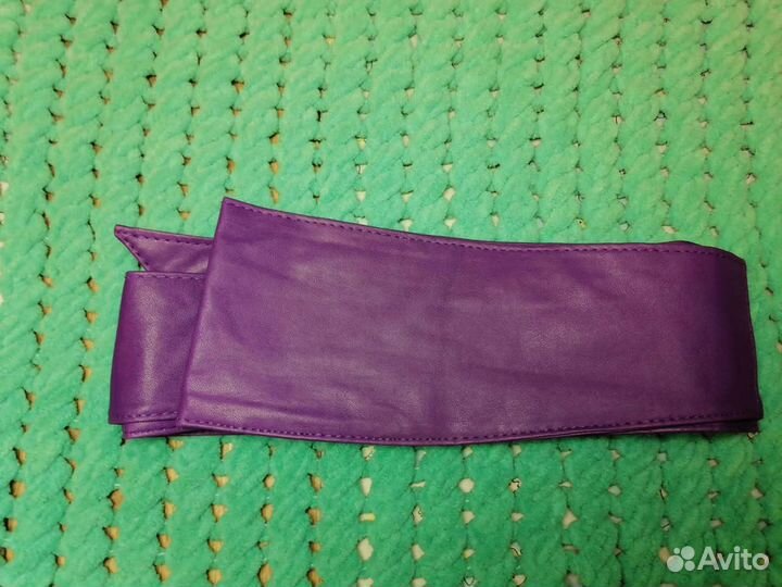 Пояс из экокожи