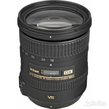 Nikon 18-200mm f/3.5-5.6G edaf-SVR iidx ZoomNikkor