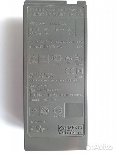 Блок питания Canon K30321 (К30303) - 24V 1A