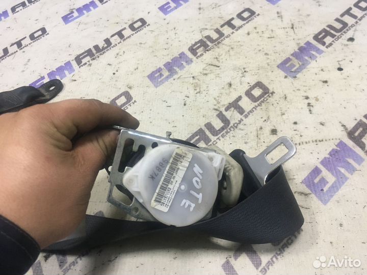 Ремень безопасности задний левый Ниссан Ноут Е11