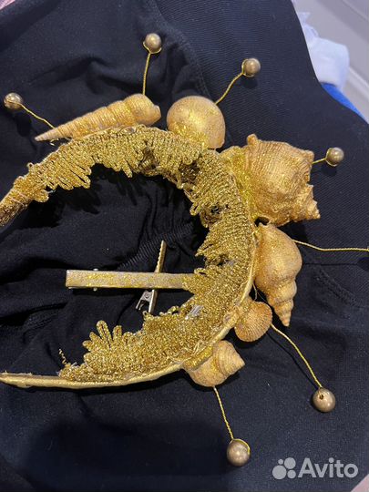 Костюм золотой рыбки карнавальный