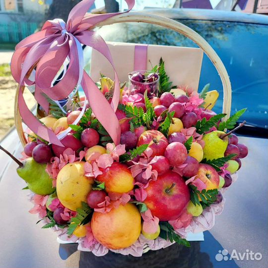 Фруктовые букеты на выпускной