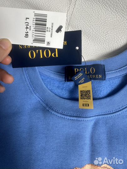 Свитшот Ralph lauren оригинал (xl) 44/46