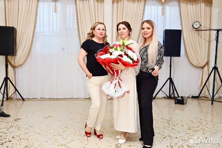 Ведущая,гармонь,ди-джей