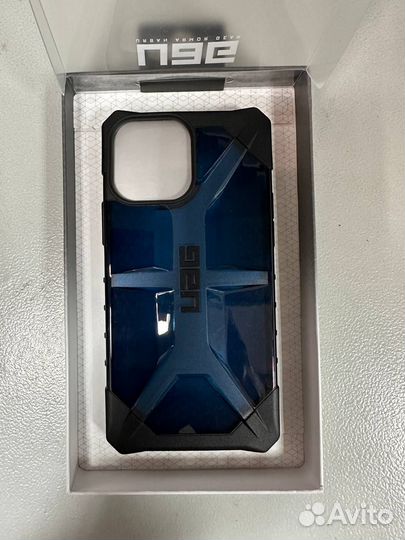Чехол UAG Plasma iPhone 13 Pro Max синий царапины