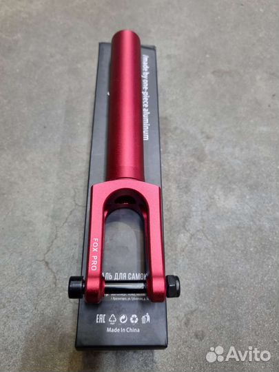 Вилка Fox Rro YX SCS 110/120 мм Red (Новая)