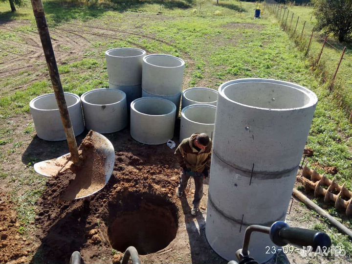 Колодцы септики. Водоснабжение