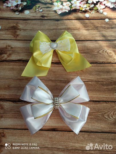 Бантик-заколка для волос