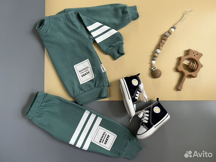 Детский костюм (комплект) 62 68 с кедами