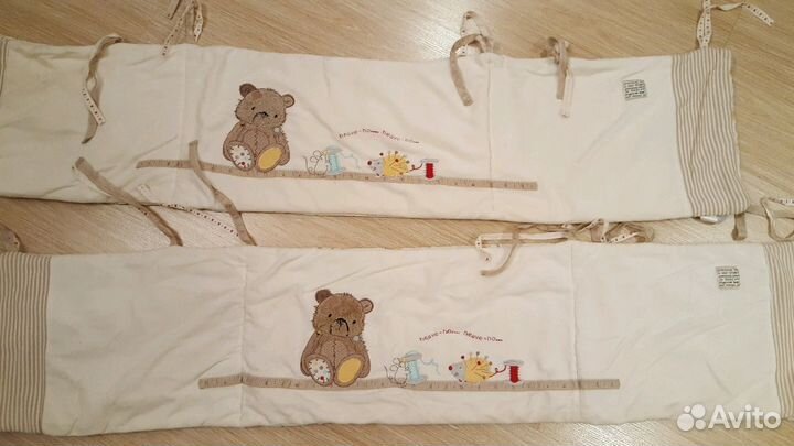 Бампер на детскую кроватку