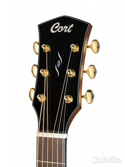 Электроакустическая гитара Cort Gold-A6-wcase-NAT