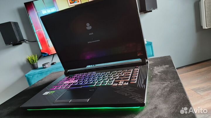 Asus Rog Strix G17 ryzen 7/ 16GB/RTX3050
