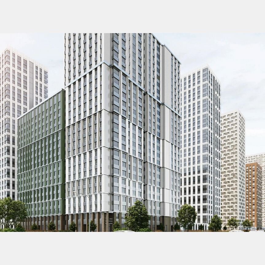 1-к. квартира, 34 м², 14/17 эт.