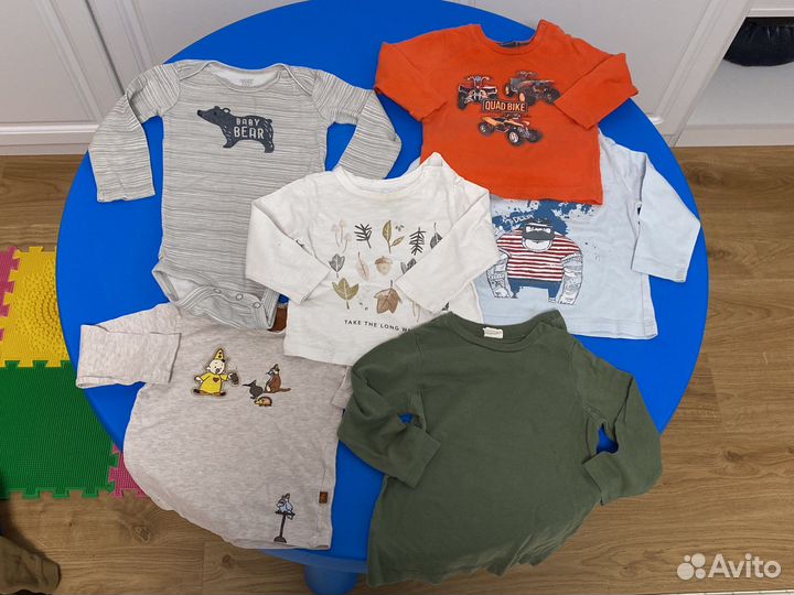 Вещи на мальчика 9-12 мес next carters hm