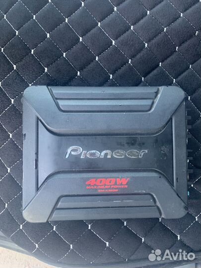 Усилители Blaupunkt 400w и Pioneer 400w