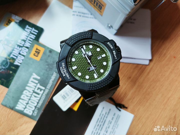 Бронебойные часы CAT caterpillar