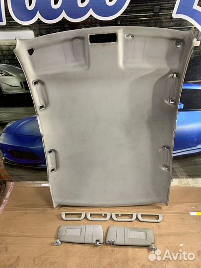 Обшивка потолка с козырьками и ручками BMW 5 E39