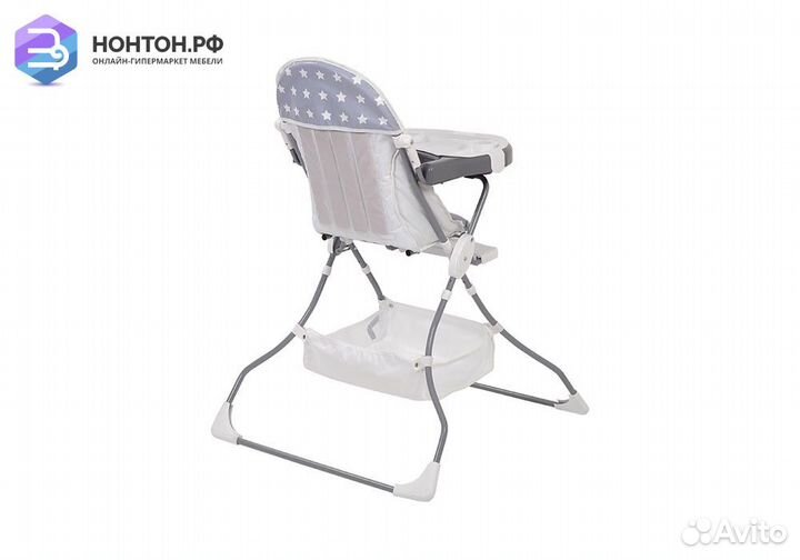 Стульчик для кормления Polini kids 252 Звезды серы