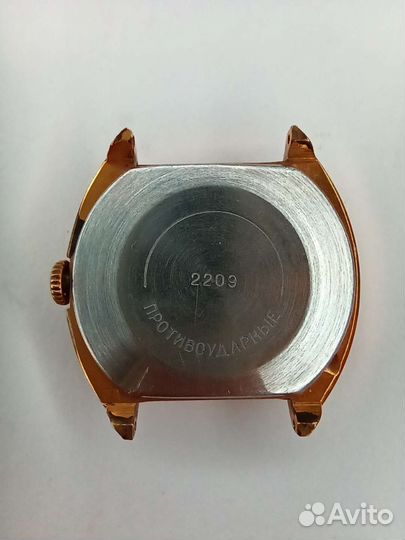 Часы СССР Восток 2209 Редкий корпус Au. Обслужены