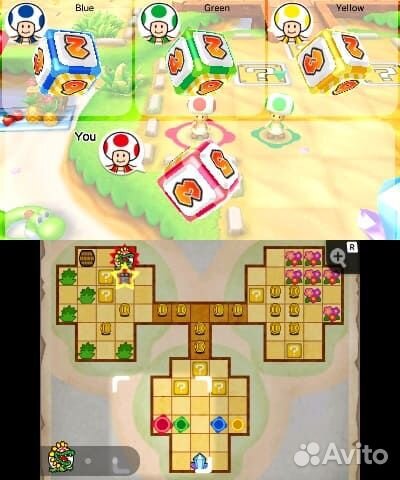 Mario Party Star Rush (3DS, англ, бу)