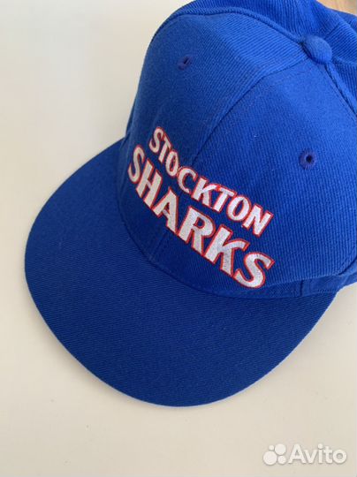 Бейсболка с прямым козырьком Stockton Sharks