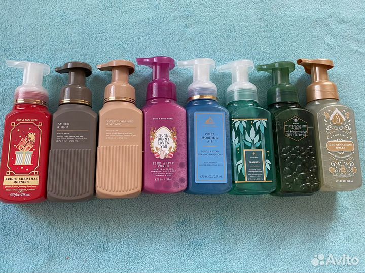 Набор 5 антисептиков bath and body оригинал