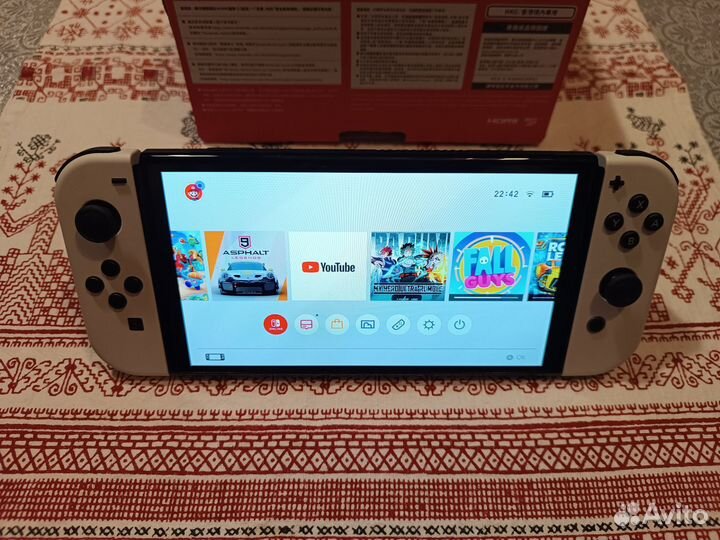 Nintendo Switch oled как новая