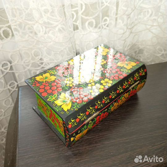 Шкатулка ларец хохлома