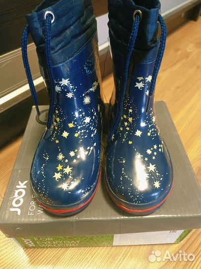 Детские резиновые сапоги
