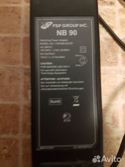 Блоки питания для ноутбуков и нетбуков