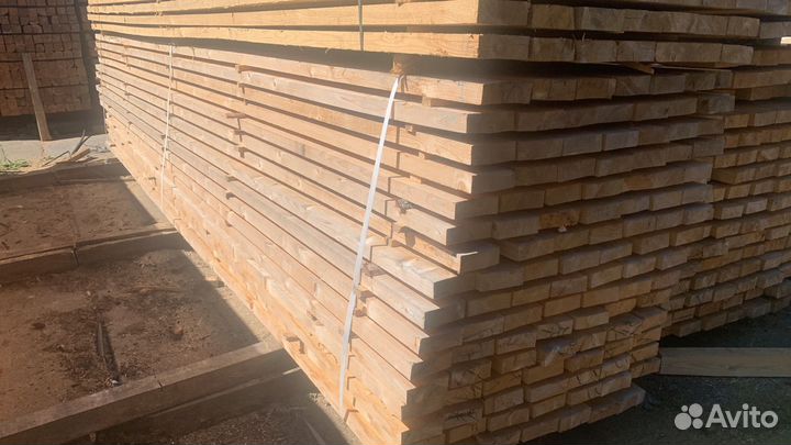 Доска обрезная сухая хвоя 1 сорт