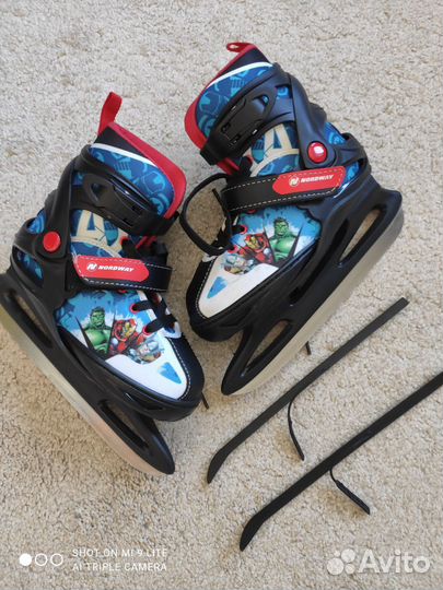 Коньки Марвел размер 31-36