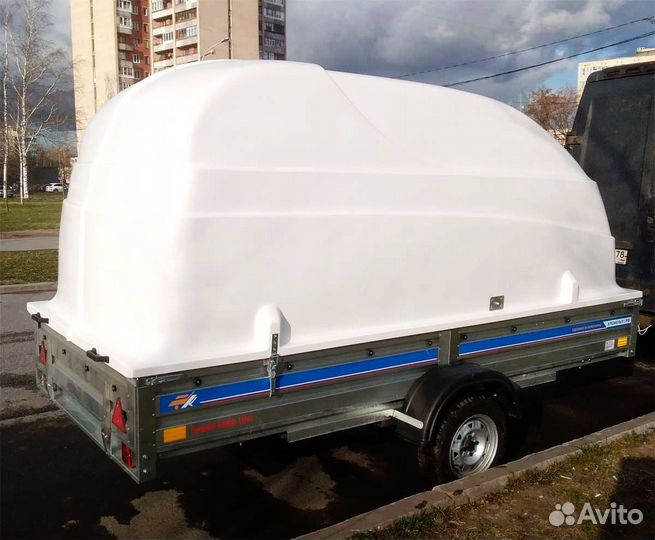 Пластиковая крышка Н1330 на прицеп 3,5х1,56