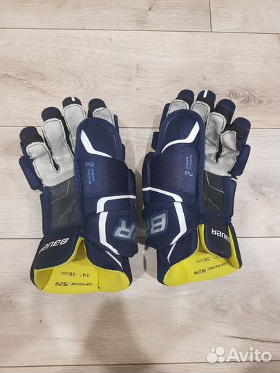 Краги перчатки хоккейные Bauer Supreme S29 SR