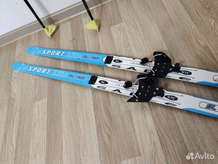 Лыжи детские с ботинками