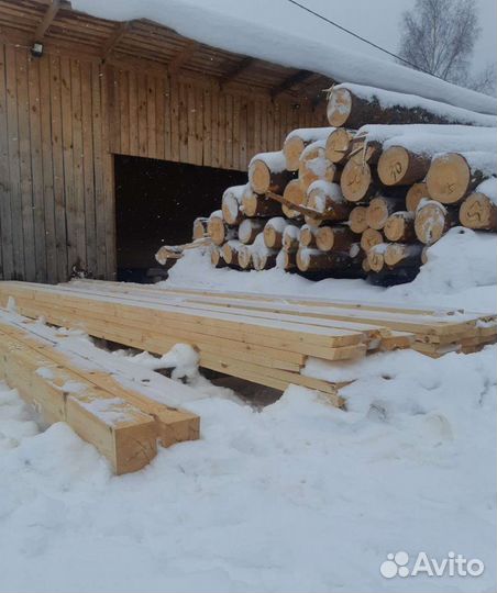 Доска обрезная, брус