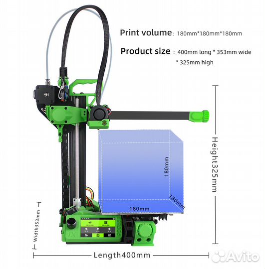 3D-принтер Lerdge iX (32 bit) Kit-набор