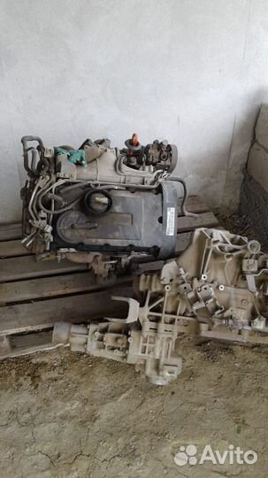 Двигатель BSY в сборе турбо дизель