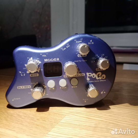 Процессор гитарных эффектов pogo