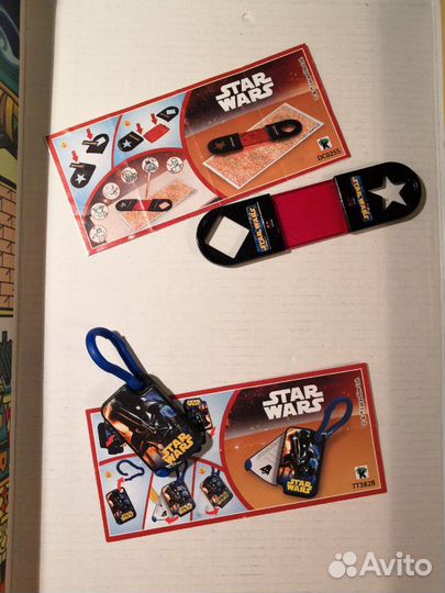Киндер star wars, звёздные войны,DC,тролли, йода