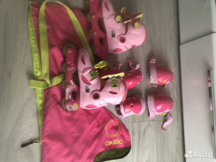 Детские ролики и защита