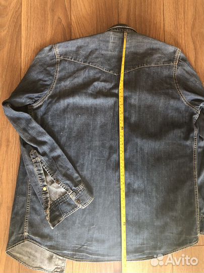 Рубашка джинсовая