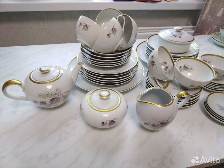 Сервиз чайный ГДР uhlstadt