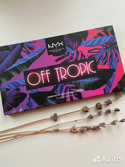 Палетка теней nyx