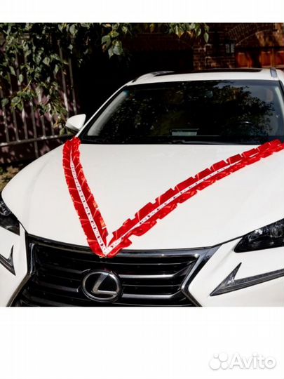 Свадебное украшение для машины новое